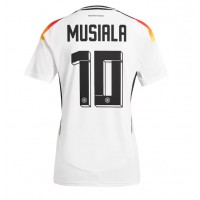 Camiseta Alemania Jamal Musiala #10 Primera Equipación Replica Eurocopa 2024 mangas cortas